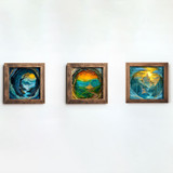 Dekorativna uokvirena MDF slika (3 komada) UKZM068