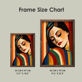 Dekorativna uokvirena MDF slika TUN012-L