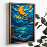 Dekorativna uokvirena MDF slika TUN112-L