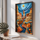 Dekorativna uokvirena MDF slika TUN009-XL