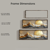 Dekorativna uokvirena MDF slika EMR034