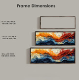 Dekorativna uokvirena MDF slika EMR052