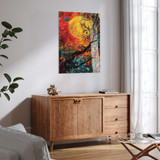 Dekorativno slikanje kaljenog stakla Hhlzvh018 - 50 x 70