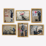 Dekorativna uokvirena MDF slika (6 komada) 6AC9623_2530