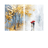 Dekorativna slika na platnu (2 komada) DEV6