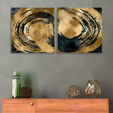 Dekorativna slika na platnu (2 komada) ASR_CNV2-12 30x30