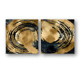 Dekorativna slika na platnu (2 komada) ASR_CNV2-12 30x30