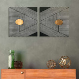 Dekorativna slika na platnu (2 komada) ASR_CNV2-1 50x50