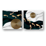 Dekorativna slika na platnu (2 komada) ASR_CNV2-20 50x50