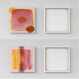 Dekorativna slika na platnu (2 komada) ASR_CNVS25 - 16 - 50 x 50