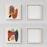 Dekorativna slika na platnu (2 komada) ASR_CNVS25 - 4 - 50 x 50