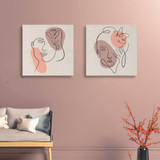 Dekorativna slika na platnu (2 komada) ASR_CNVS25 - 6 - 50 x 50