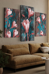 Dekorativna slika na platnu (3 komada) Ersycnvs3Asm3