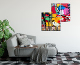 Dekorativna slika na platnu (3 komada) MXA01