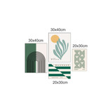 Dekorativna MDF slika (4 komada) MDF - 00132