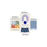 Dekorativna MDF slika (4 komada) MDF - 00135