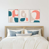 Dekorativna MDF slika (3 komada) MDF - 00114