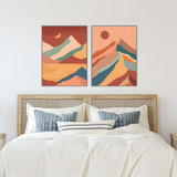 Dekorativna MDF slika (2 komada) MDF - 00122 - 60 x 80