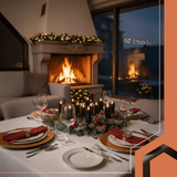 RUHHY LED svijeće (12 kom, crne, 15 cm)