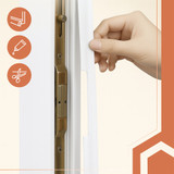 Bijela brtva protiv propuha Ruhhy 26271