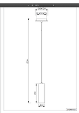 MARLEY/1 VISILICA CRNO MAT