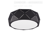 ZANDOR PLAFONJERA/3 CRNO MAT