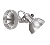 GINA SPOT LAMPA/1 NIKEL MAT