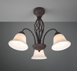 RUSTICA PLAFONJERA 3XE14