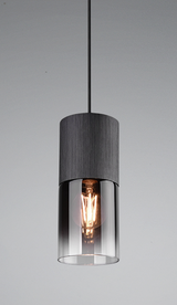 ROBIN LUSTER CRNO MAT,4XE27