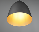 TILDA -VISILICA BLACK-GOLD,1XE27,D25CM