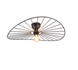 CHAPEAU PLAFONJERA CRNO MAT,1XE27