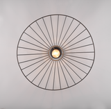 CHAPEAU PLAFONJERA CRNO MAT,1XE27