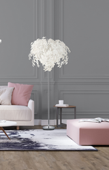 LEAVY PODNA LAMPA BIJELO