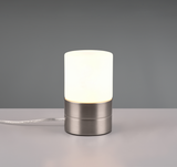 ARY II TOUCH ME stolna lampa nikl mat