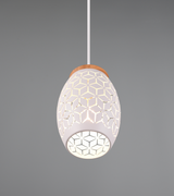 BIDAR-1 VISILICA MAT BIJELO 1XE27