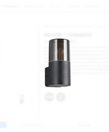 HOOSIC ZIDNA LAMPA BLACK,1XE27