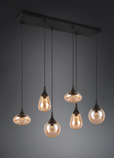 LUMINA-6 LUSTER AMBER 6XE14