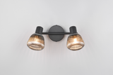 TARIFA/2 SPOT LAMPA BLACK MAT
