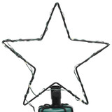 Stožasto božićno drvce hladno bijelo 310 LED žarulja 100x300 cm