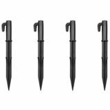 Stožasto božićno drvce hladno bijelo 310 LED žarulja 100x300 cm