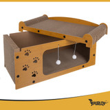 Grebalica za mačke – dvoetažna kućica Purlov 27016