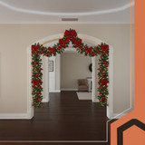 Božićna girlanda 2,7 m HQ Ruhhy 26242