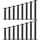 Silikonske vezice - set od 16 kom. 19933