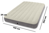 Zračni madrac od velura 203x152 cm INTEX 64103