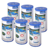 INTEX FILTER ZA PUMPU FILTERI 6 kom Tip B 29005
