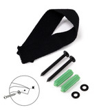 Široka moderna LOFT drvena biblioteka s 5 polica ModernHome