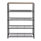 Ormarić za cipele, stalak, polica, drveni LOFT ModernHome