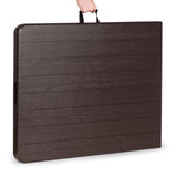 Sklopivi vrtni stol za ugostiteljstvo 180 cm, smeđi, ModernHome