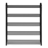 Metalni stalak za cipele, 5 polica, 15 pari cipela, crni ModernHome