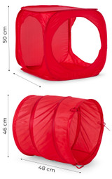 Dječji šator za igralište, set od 6 dijelova, tuneli i kocke IPLAY